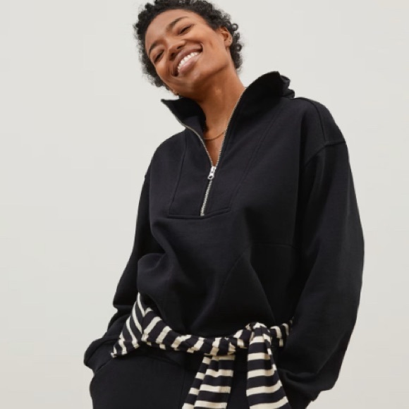 Everlane Tops - Everlane The Track Half-Zip